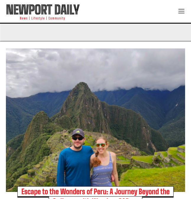 Newport Beach Daily News full screenshot